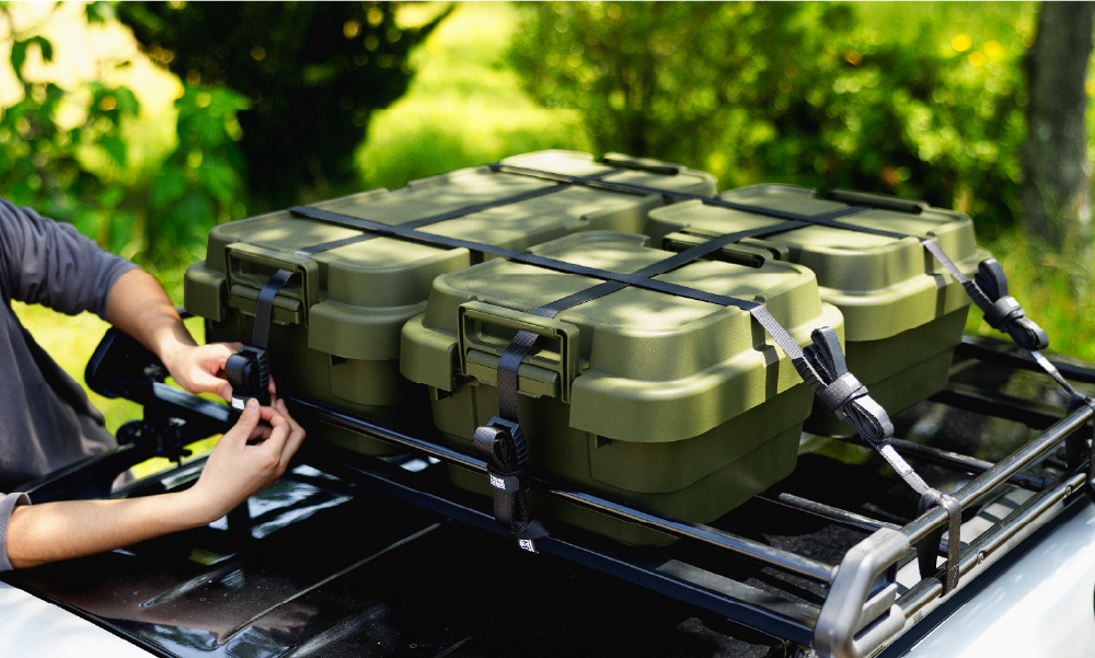 ルーフキャリア(ルーフラック)に載せて行こう｜トランクカーゴ × THULE 