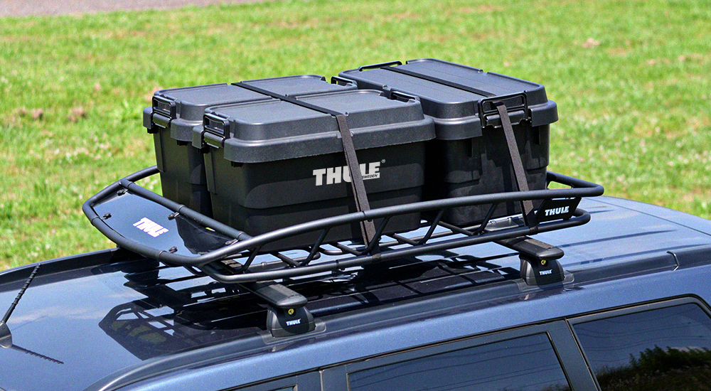 THULE ルーフラック スーリー ルーフバスケット ルーフキャリア ベース