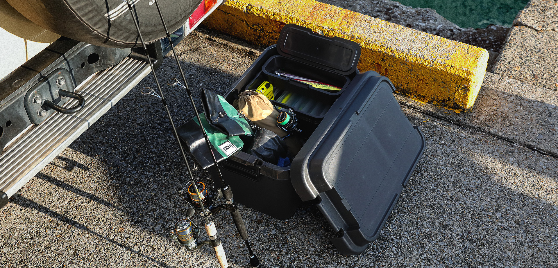 釣りにおすすめの<br>トランクカーゴアイテム4選
